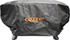 A black cover for a pizza oven is shown against a white background. Podgląd zdjęcia produktu