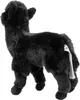 Kuscheltier Lama stehend schwarz 23 cm Plüschlama Produktbild-Vorschau 3