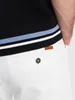 Ombre Clothing Pantaloncini di tela da uomo Malaki bianco L Anteprima dell’immagine prodotto 6