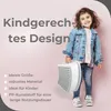 BUDDLEY® PP Step Stool Weiß-Grau (2er Set) – Tritthocker Produktbild-Vorschau 4