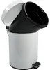 Poubelle Metal Blanche 3l - M S V Voir les images du produit 12