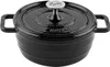Sallys Gusseisentopf Medium - Fury Black Majolika Produktbild-Vorschau 1