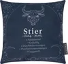 MAGMA Heimtex - Minikissen - STERNZEICHEN - Stier - 25 x 25 Produktbild-Vorschau 1