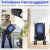 Hundebuggy Hundewagen mit Meshfenster, Klappbar mit 2 Produktbild-Vorschau 7