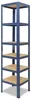 shelfplaza HOME 230x60x60 cm Étagère charges lourde en bleu Voir les images du produit 6