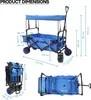 Wiltec Chariot transport pliant Enfant – 1170 x 570 x 1170 Voir les images du produit 7
