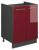 Spülenunterschrank Vicco Fame-Line Bordeaux Produktbild-Vorschau 1