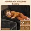 Ecksofa - Wohnzimmersofa 240 cm breit  - Couch L-Form - Produktbild-Vorschau 4