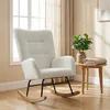 Fauteuil à bascule HOMCOM, fauteuil à bascule avec Voir les images du produit 7