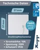 Kopp 651302067, Tlačidlá, Biela, 3 kusov, 250 V, 10 A Náhľad obrázku produktu 5