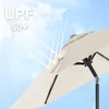SONGMICS Sonnenschirm Ø210 cm UPF 50+ beidseitig um 30° Produktbild-Vorschau 9