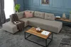 Hanah Home, Manama- BLC2543, Sahne, Schlafsofas, Rahmen: Produktbild-Vorschau 1