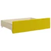 vidaXL Lit de jour extensible avec tiroirs jaune 100x200 cm Voir les images du produit 11