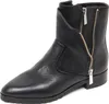 E4718 stivaletto donna black MICHAEL KORS ANDI FLAT scarpe Anteprima dell’immagine prodotto 1