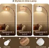 Rattan Stehlampe Boho Dimmbar Stehleuchte App-Steuerung Produktbild-Vorschau 4