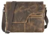 Greenburry Borsa a tracolla messenger in pelle vintage Anteprima dell’immagine prodotto 3