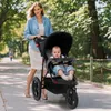 COSTWAY Dreirad Kinderwagen, Reisebuggy mit Produktbild-Vorschau 2