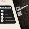 DOMINO Türgriff Drückergarnitur WC - Badezimmer Set | Produktbild-Vorschau 5