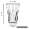 12 x Gläser "Gibraltar" 280 ml - H 12 cm - Trinkgläser für Produktbild-Vorschau 4