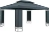 Pavillon Gartenzelt Gartenpavillon Elda 3x4m Metall Produktbild-Vorschau 1
