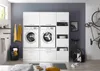 Waschmaschinenschrank Trockner Schrank Wäscheschrank 185 cm Produktbild-Vorschau 11