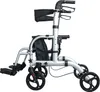 Antar Aluminium Hybrid Rollator Rollstuhl 2 in 1 Produktbild-Vorschau 3