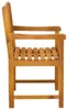 vidaXL : 2 chaises de jardin en bois d'acacia massif, Voir les images du produit 5