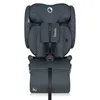 A front view of a gray child car seat against a white background. Voir les images du produit