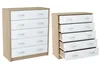 Commode 5 tiroirs finition mate, commode 74cm de large Voir les images du produit 4