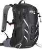 A black and gray backpack is shown against a white background. Náhled obrázku produktu