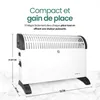 Emerio Chauffage convecteur CH-121858.2 - jusqu'à 25 m² - Voir les images du produit 7