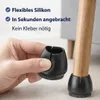 JustValue Stuhlbeinschoner – 32 Stück – Ø 12-16 mm – Rund – Produktbild-Vorschau 7