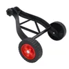A black and red garden tool support wheel assembly against a white background. Náhled obrázku produktu