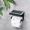 Toilettenpapierhalter Mit Zubehörregal Schwarz Loft Produktbild-Vorschau 6
