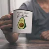 Niedliche Avocado Kaffeebecher in schwarz mit Spruch Produktbild-Vorschau 6
