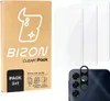A product package for screen protectors and camera protectors for a Samsung Galaxy A16 4G/5G, with a sample of the product shown. Produktbild-Vorschau