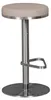 FineBuy Barhocker Edelstahl Taupe höhenverstellbare Produktbild-Vorschau 4
