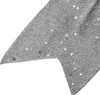 Vánoční mašle s flitry 19,5x21cm stříbrná, vánoční dekorace Náhled obrázku produktu 5