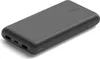 A dark gray Belkin power bank is shown from a diagonal angle on a white background. Produktbild-Vorschau