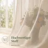 2 kusy vonkajších závesov, priehľadných, vodeodolných, Náhľad obrázku produktu 4