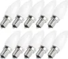 10 żarówek LED E12, 1,5 W, ciepła biel, do żyrandoli, lamp Podgląd zdjęcia produktu 1