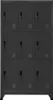 vidaXL Skříňka antracit 90x45x180 cm Ocel Náhled obrázku produktu 1