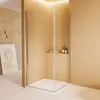 EMKE Duschkabine 90x90cm Eckeinstieg mit 2 Pendeltür Produktbild-Vorschau 1