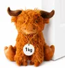 Türstopper Hochlandrind 1 kg  Highland Bulle Stoff Plüsch Produktbild-Vorschau 1