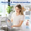 Reinigungstücher-Set 16+1 für Ecovacs Winbot W3 Omni Productafbeelding-voorbeeld