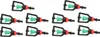 10 set di microugelli rotanti di tipo G per piante, Anteprima dell’immagine prodotto 5