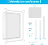 Aopunly Fliegengitter Insektenschutz Fenster 80 x 100 CM Produktbild-Vorschau 5