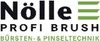 The image displays the brand logo and name of a company that specializes in brushes and brush technology. Produktbild-Vorschau