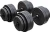 GYRONETICS® Kurzhantelset 30kg - 2er Set, Gewichte  8x2,5kg Produktbild-Vorschau 1