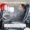 3-tlg. Reiseset: 3D Schlafmaske + Ohrstöpsel + Reisekissen Produktbild-Vorschau 2